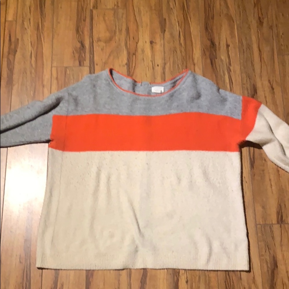 Color blocked Caslon Sweater